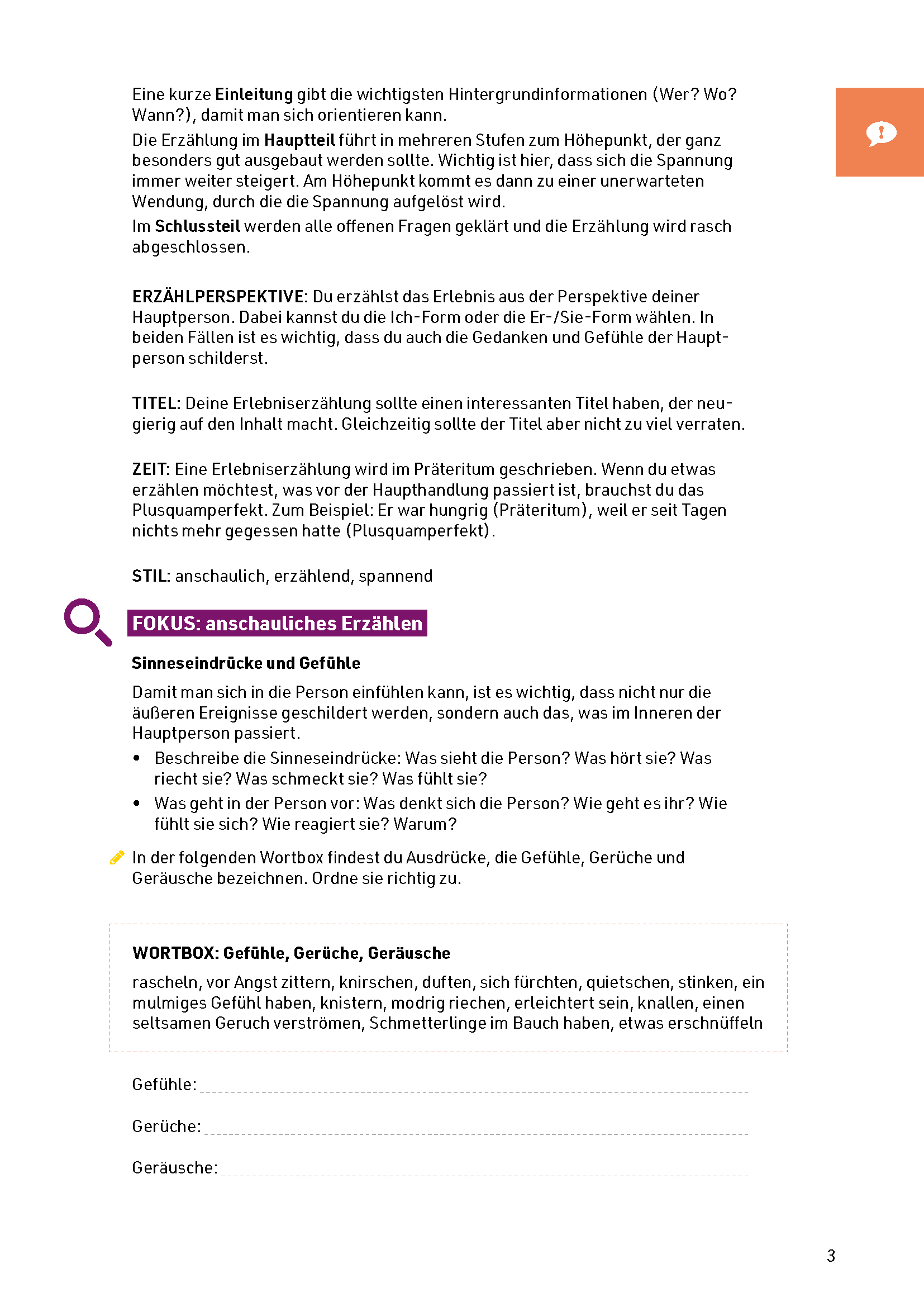 Textsortentraining I