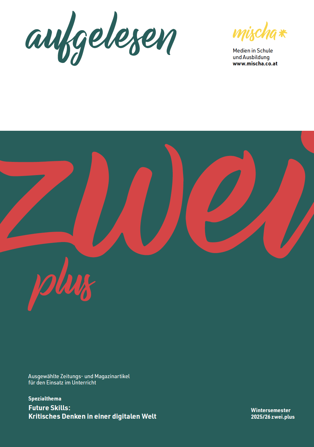 aufgelesen.plus WS 2025/26 zwei